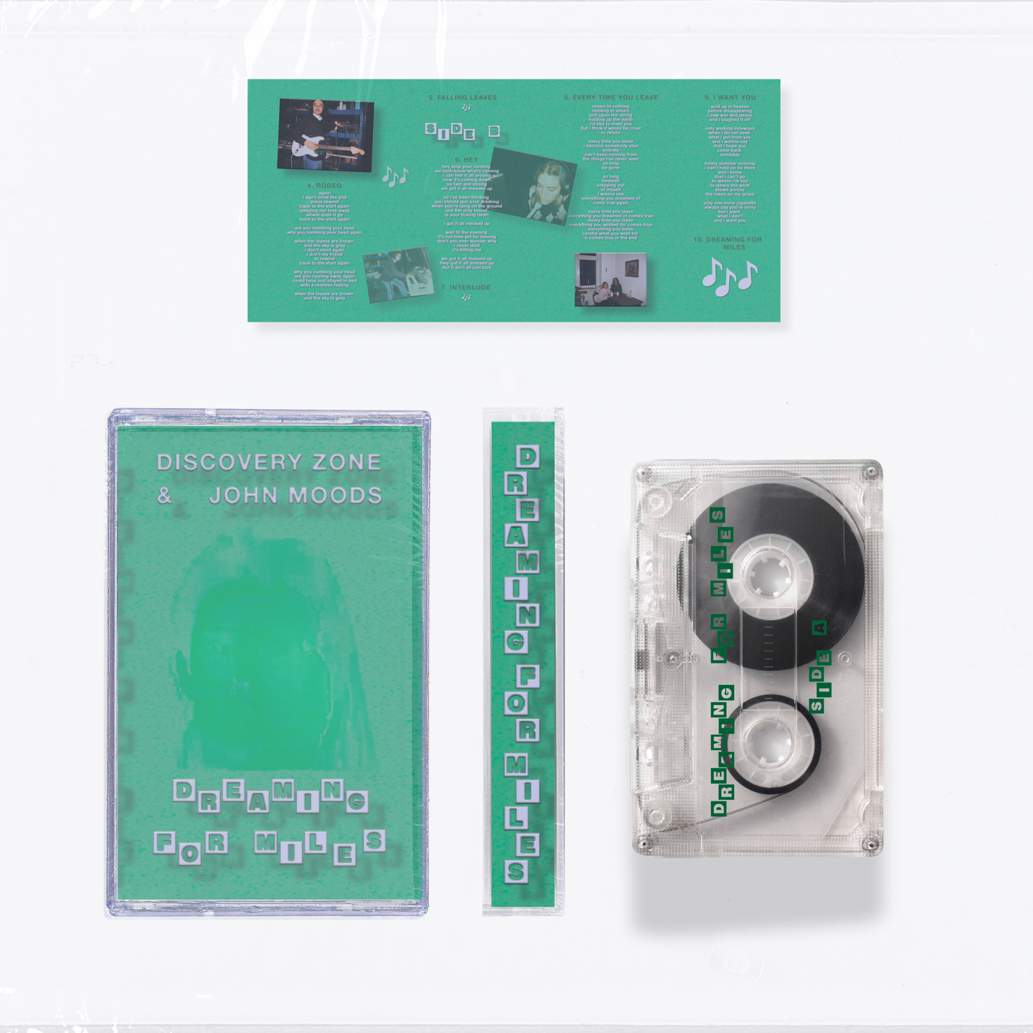 Discovery Zone & John Moods - Dreaming For Miles Tape 2nd Edition
