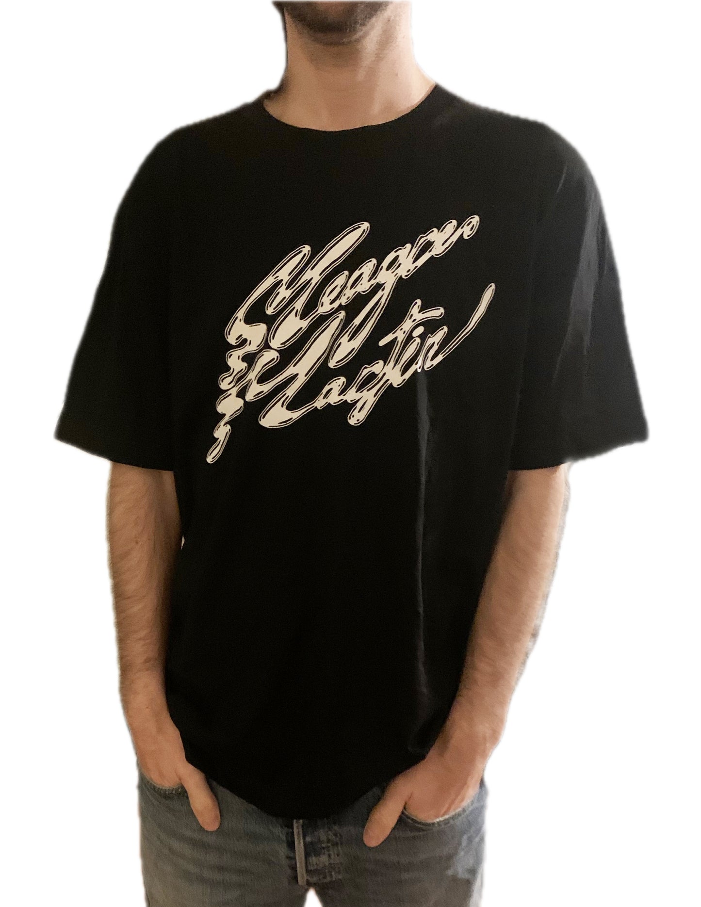 Meagre Martin Black Tee