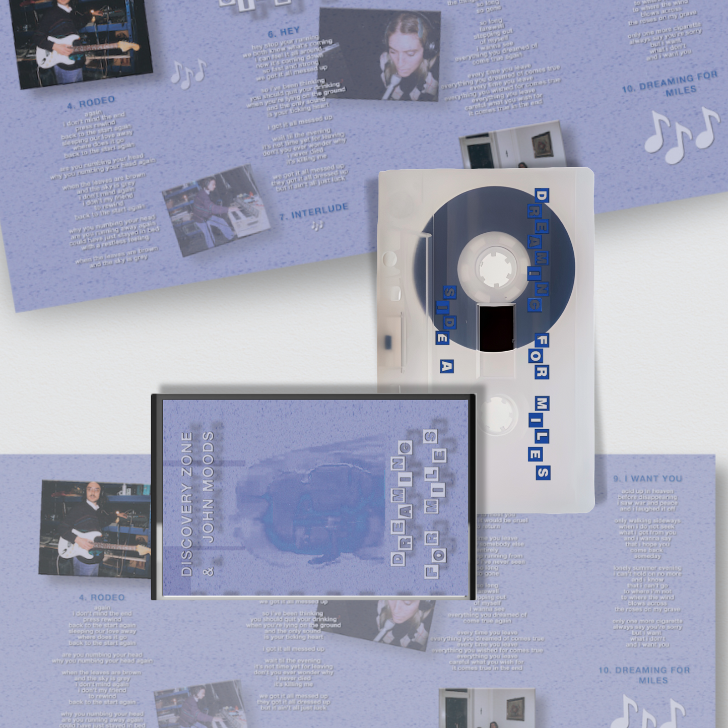 Discovery Zone & John Moods - Dreaming For Miles Exclusive Tape