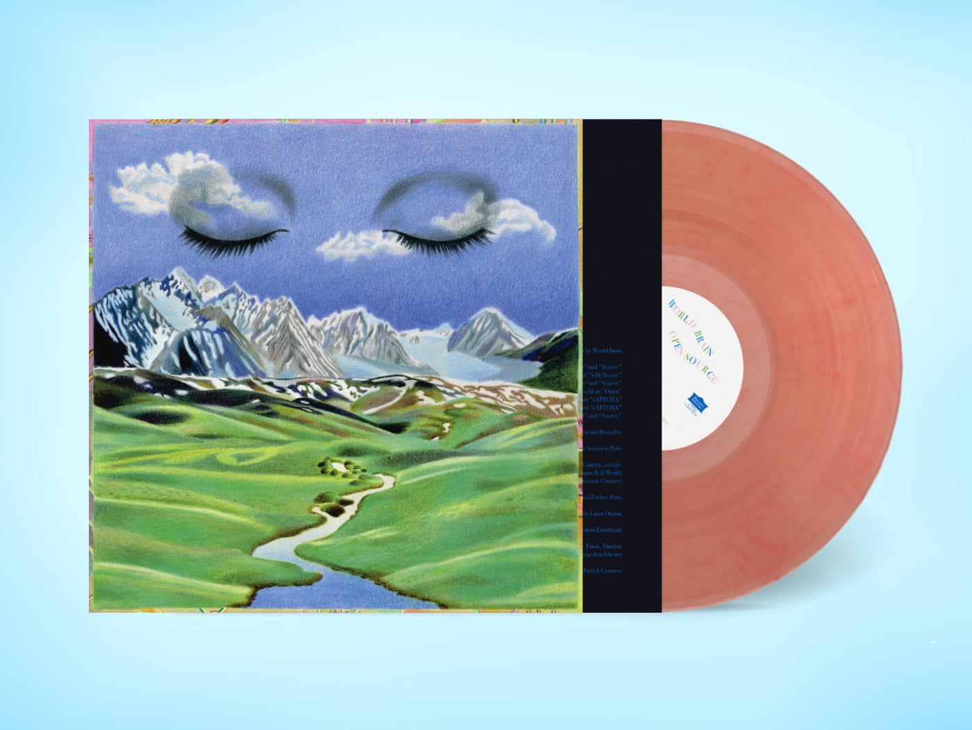World Brain - Open Source Red Marble Vinyl